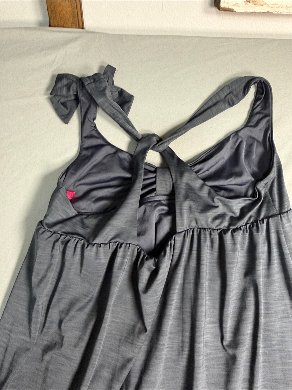 Betsey Johnson Gray Backless Sleeveless Dress - Picture 5 of 9